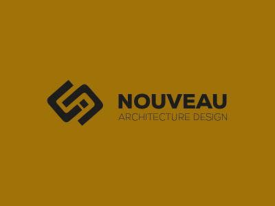 NOUVEAU Logo Design branding design illustration logo design vector