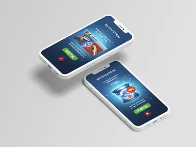 Pre-Permission Messages (PPM) jurassic park mobile game push notification ux