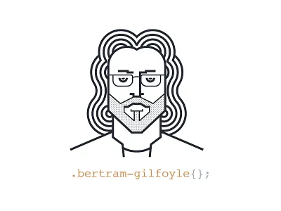 Bertram Gilfoyle character graphic design hbo illustration illustrator pied piper silicon valley
