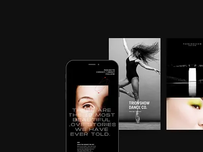 Entertaining - Website Concept amodern black stylish branding design digital design entertaiming graphic design mobile mobile web nz web product design trendy ui uiux web design web pages webflow website