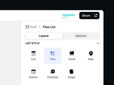 List style icons duotone icons ui