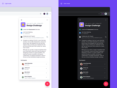 Dark Mode 🤔 browser extension candidate chrome extension clean crm dark mode design extension hiring hr light mode memoji minimal ui user experience user interface ux white