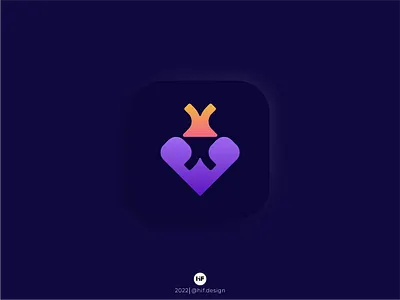 King Pome icon app apparel graphic design