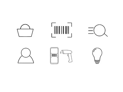 Case study app icons illustration procreate ui