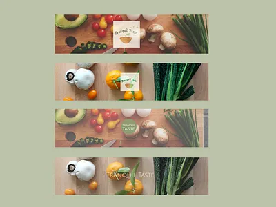 Tranquil Taste Youtube banner branding youtube