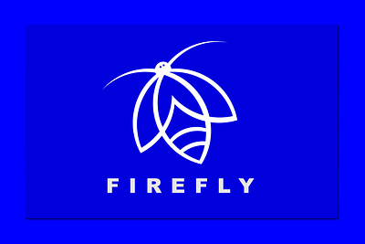 FIREFLY LOGO DESIGN bee bee design bee logo creative logo fire logo flying logo graphic design logo minimal unique logo