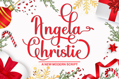 Angela Christie branding calligraphy card design font font design illustration logo lovelly typography