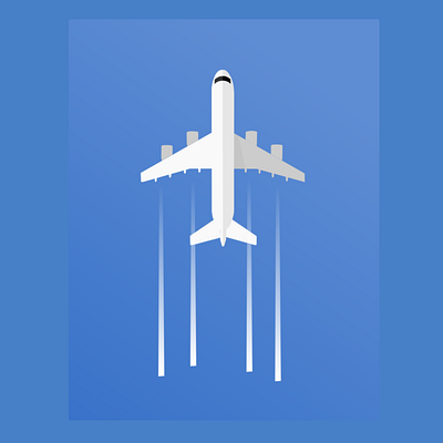 The Aeroplane clean design graphic design icon illustration logo minimal vector