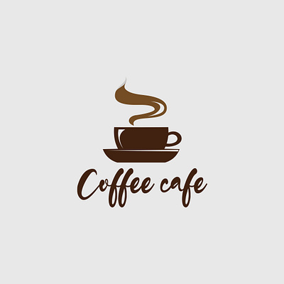 COFFEE CAFE LOGO branding design flat graphic design illustration logo minimal typography ui vector