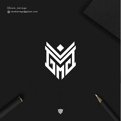 monogram GMMG 3d animation branding design graphic design icon illustration logo motion graphics typography ui ux vector