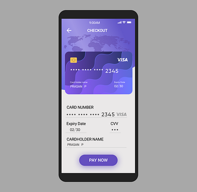 DAY 2: Credit card Checkout #DAILYUI dailyui dailyuicallenge ui