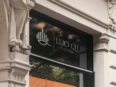 LuoQi Capital - Logo Design Concept branding design logo typography vector