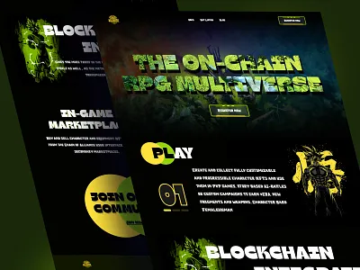 Blockchain Gaming Landing Page -chainofalliance.com ai arafat blockchain blockchain game crypto design game game webdesign gamefi gameing landing page homepage landing page metaverse nft nft game ui web web design website website design