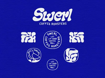 Reversed Swerl 1970s typography branding coffee brand coffee branding coffee roastery custom wordmark design graphic design handlettering illustration illustrator lettering logo responsive logo system responsive logos swerl coffee roasters type typography visual identity wordmark