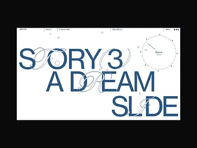 MKTLM animation christmas grid interaction minimalism motion graphics new year readymag story typography ui webdesign