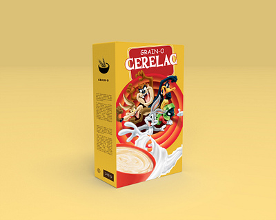 Cereal speaks to the sense of joy and happiness! #cerealbox almond butter art and illustration brand identity branding cereal cereal box cereal packaging creative art creative packaging food food porn foodie graphic design kellogs milk packaging packaging art pancake serial quake roats yummy