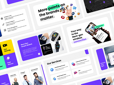 META - Creative Presentation Template animation branding business template design flat google slide graphic design illus illustration infographic keynote pitch deck powerpoint ppt presentation slide ui ux vector web