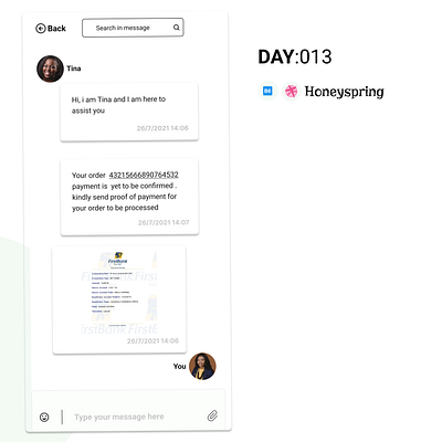 Day 13 : message of #dailyui design productdesign ui uidesign uiux