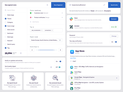 Setting components app components configuration dashboard data management data table design desktop editor enterprise form interface manage management preferences report setting settings setup ui