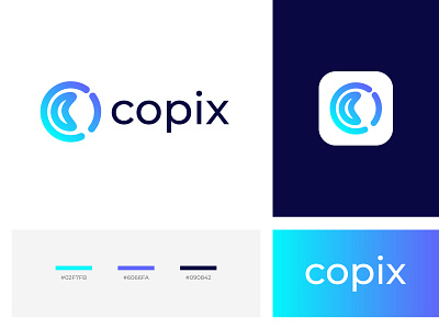 Copix logo branding branding identity creative logo graphic design logo logo design modern logo