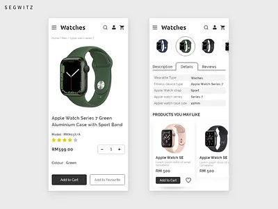 Watch Store eCommerce UI design designbuild ecommerce ecommerce web ui ui ui design ui designer ui tips uiux designer user interface design watches watches ecommerce web designer web ui webdesign website design