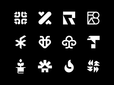 Logo Collection abstract mark brand branding company design identity logo logo collection logo design logofolio logomark modern set