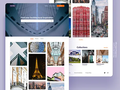 Archie - Landing Page design concept dailyui design e commerce graphic design homepage inspiration landingpage ui uiux