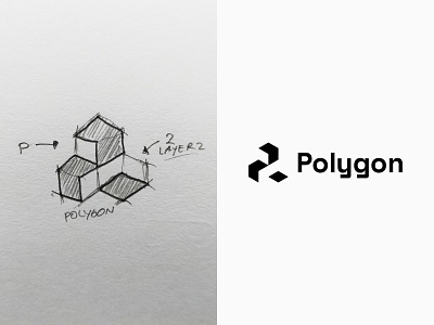 Polygon (Letter P + Number 2) - Logo design, icon, branding abstract logo branding graphic design letter p lettering logo logo design logo letter logo number logotype minimalist logo modern design modern logo monogram number 2 polygon simple logo typography ui