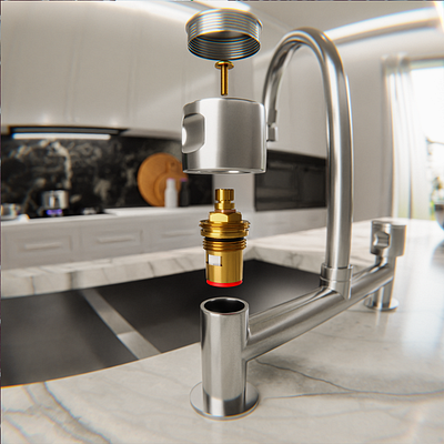 Faucet Repair Roco ♥ Blender 3d blender cgi