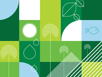 Green design illustration