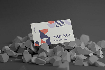 Fashionable Business Card Template 3d brand identity brand stationery branding stationery business business card business cards card clean corporate design fashion graphic design identity mockup presentation stationery template texture visual identity