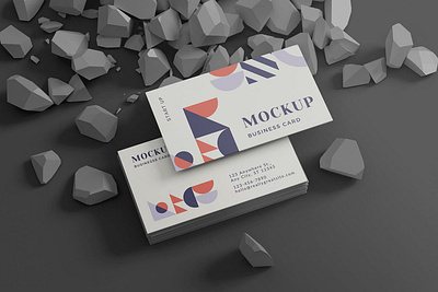 Fashionable Business Card Template 3d brand identity brand stationery branding stationery business business card business cards card clean corporate design fashion graphic design identity mockup presentation stationery template texture visual identity