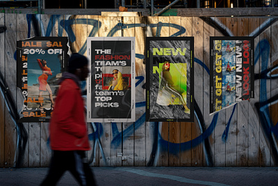 Urban Fashion Poster designs fashion graphic design poster design streetwear urban
