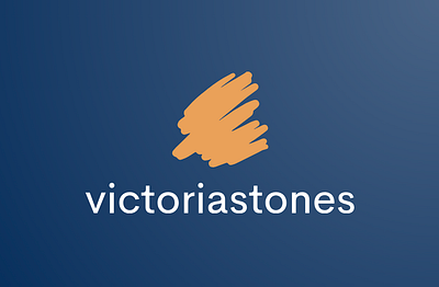 VictoriaStones Branding branding design graphic design illustration logo typography vector