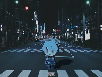 Hoshimachi Suisei 3D Cardboard Model 3d model blender3d hololive hoshimachi suisei