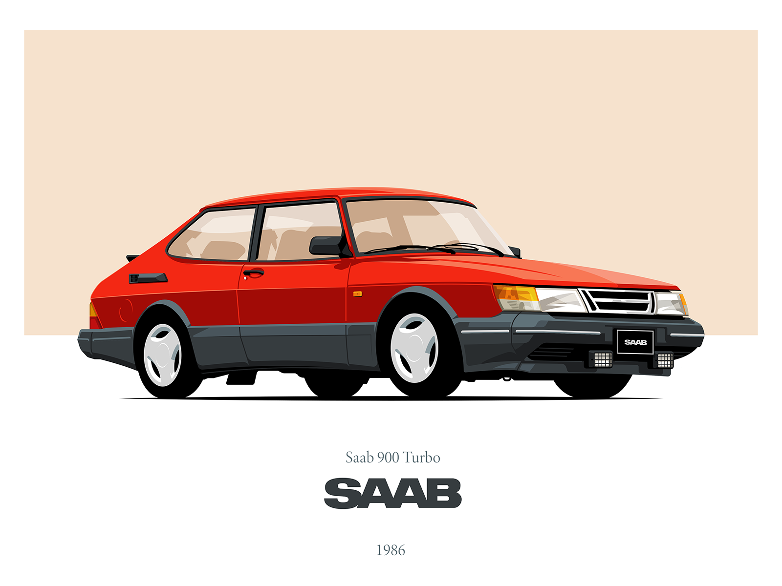 Example of Car Vector Illustration
