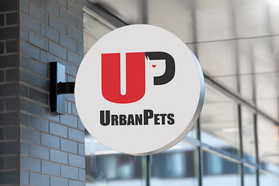 Logo Concept for Urban Pet Shop branding design illustration logo typography vector