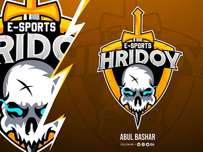 E-sports Mascot Gaming logo branding esports logo gming logo graphic design logo mascot logo