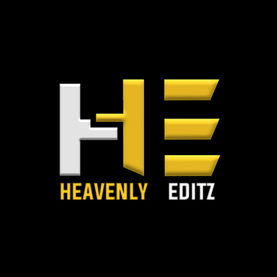 Logo Design For Clint YouTube Channel : HEAVENLY EDITZ #Logo branding logo typography