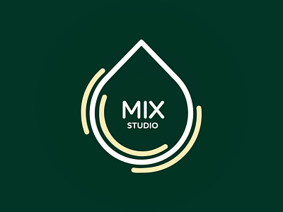 Mix Studio branding graphic design logo