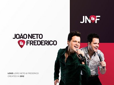 João Neto e Frederico branding logo music sertanejo showbusiness