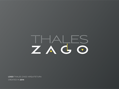 Thales Zago Arquitetura branding logo