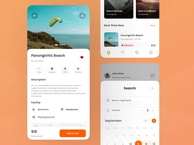 Travelai - Travel app adventure app booking calendar city design destination home itinerary journey minimal mobile search tourist travel trip trip planner ui ux vacation
