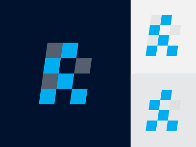 Modern FPR letter pixel logo brand brand identity branding brandmark creative logo design f letter logo fpr letter logo graphic design lettering logo minimal logo modern logo monogram p letter logo pixel logo r letter logo tech logo typography vector