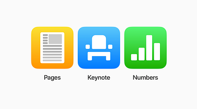 Apple iWork App Icon Redesign app icon ios