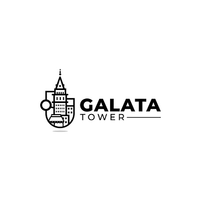 Galata Tower app design app ui brand guidelines brand identity brand style guide branding branding package combination logo corporate brand identity design galata tower graphic design illustration logo logo design user interface vector