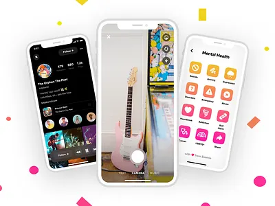 Social Media App app app design design facebook instagram jake bryant meta mobile app mobile app design mobile design mobile ui mobile ux photo photography snapchat social social app social media social network zoomie