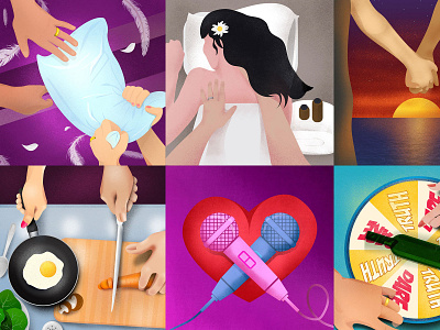 Durex MY #50WaysToLove animation graphic design illustration
