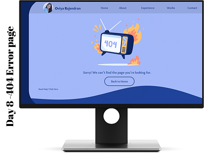 404 page - DailyUI 008 100daysui dailyui dailyui loginpage design ui
