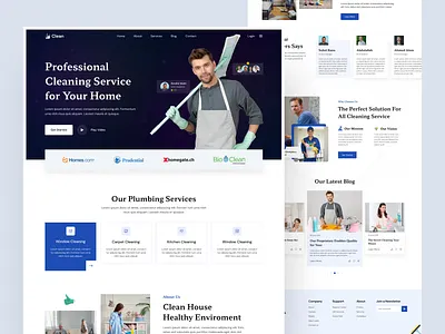 Corporate Cleaning Service Website case study cleaner service web design designer figma expert ui ui experience uiux user experience ux web design web designer web experience web expert website designer